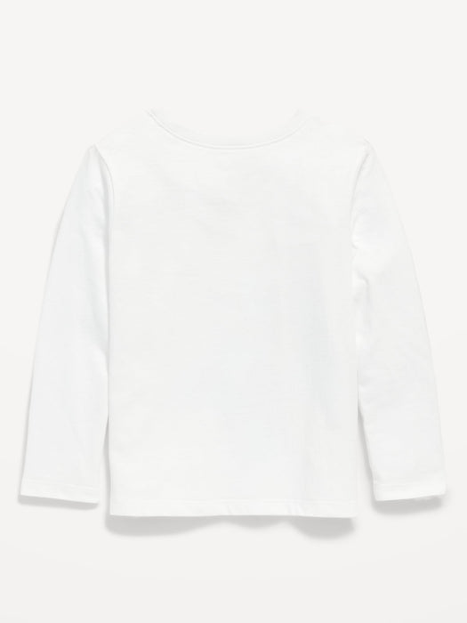 Unisex Long-Sleeve Graphic T-Shirt for Toddler