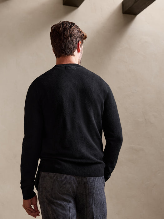 Riva Cashmere Crew-Neck Sweater