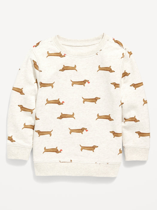 Unisex French-Terry Graphic Sweatshirt for Toddler
