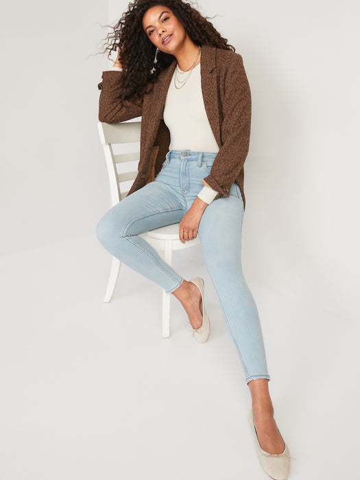 Extra High-Waisted Rockstar 360° Stretch Super-Skinny Jeans for Women
