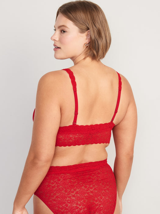 Lace Bralette Top for Women