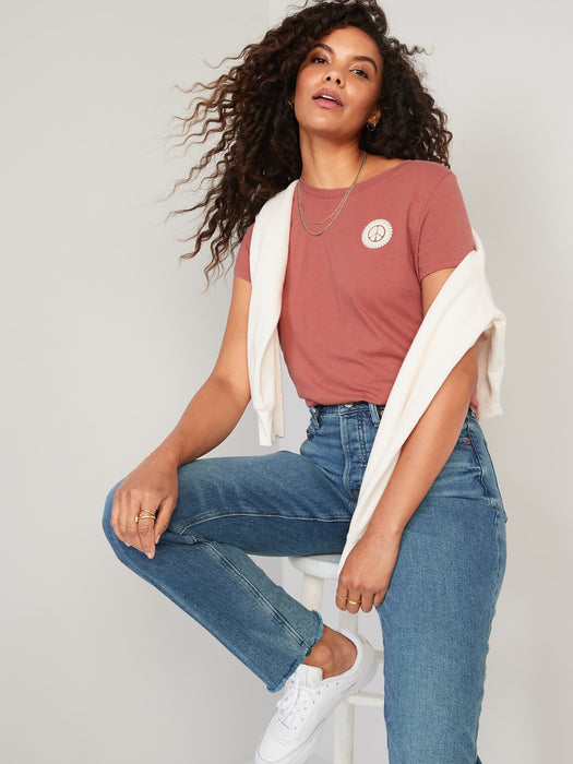 EveryWear Graphic T-Shirt for Women