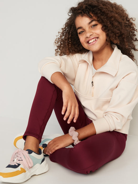 High-Waisted UltraCoze Performance Leggings for Girls