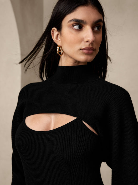 Asti Sweater Dress & Shrug Set