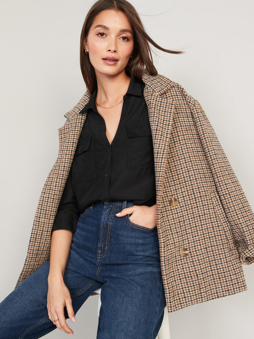 Utility Button-Down Shirt for Women