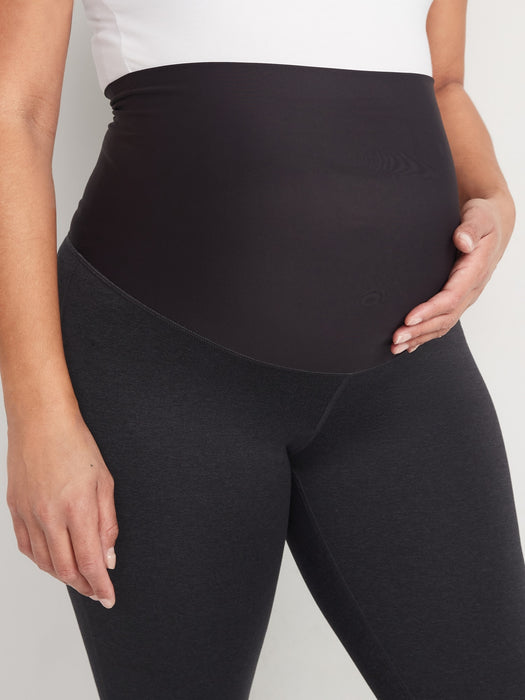 Maternity High-Waisted CozeCore Leggings - Black