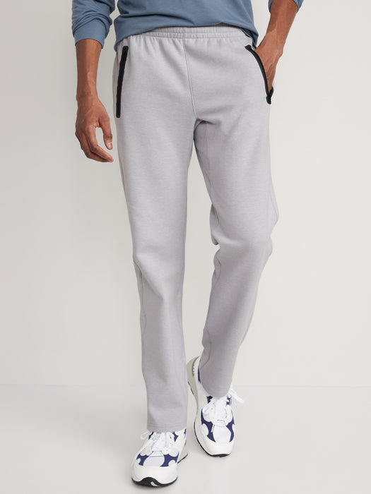 Dynamic Fleece Straight-Leg Sweatpants for Men - Gray
