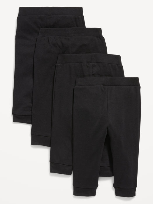Unisex Soft-Knit Pull-On Pants 4-Pack for Baby