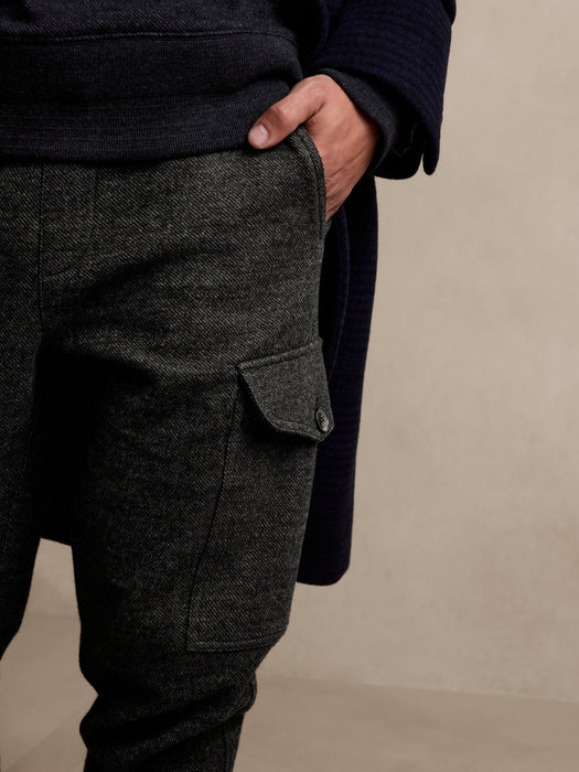 Cozy Cargo Jogger - Charcoal Gray