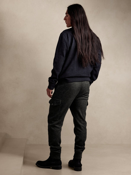 Cozy Cargo Jogger - Charcoal Gray