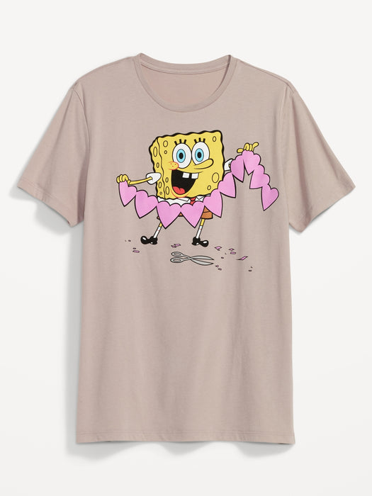 SpongeBob SquarePants™ Matching Valentine's Day Gender-Neutral T-Shirt for Adults