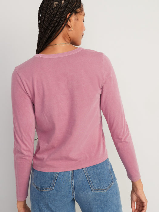 Long-Sleeve EveryWear T-Shirt for Women