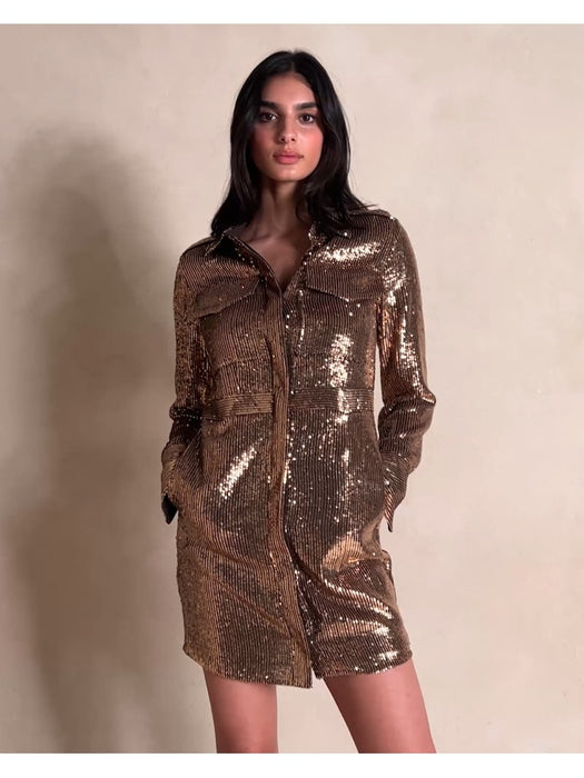 Ulla Sequin Dress