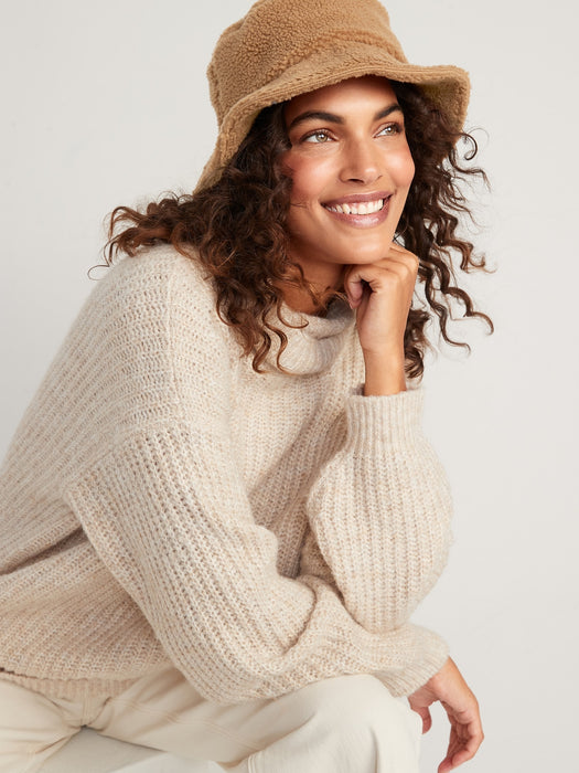 Sherpa Bucket Hat for Women