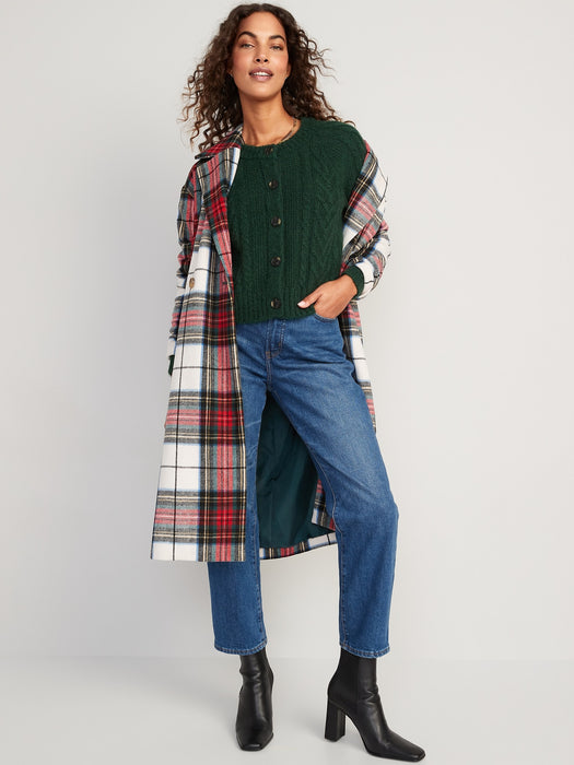 Cozy Cable-Knit Cardigan for Women