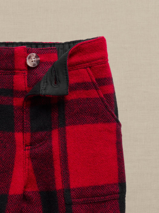 Baby Plaid Riding Pants