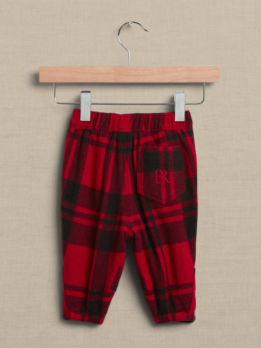 Baby Plaid Riding Pants