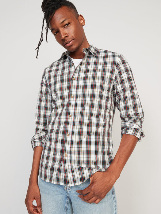 Slim-Fit Built-In Flex Everyday Shirt for Men