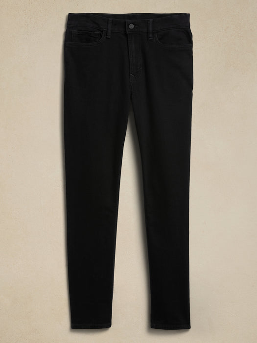 Slim Organic Cotton Jean - Black Rinse Wash