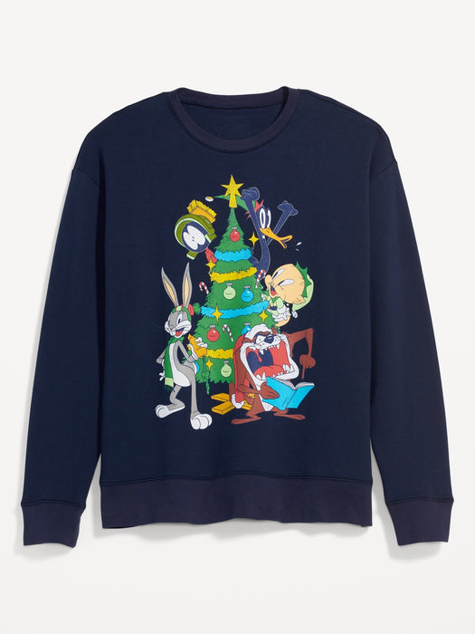 Looney Tunes™ Christmas Gender-Neutral Sweatshirt for Adults