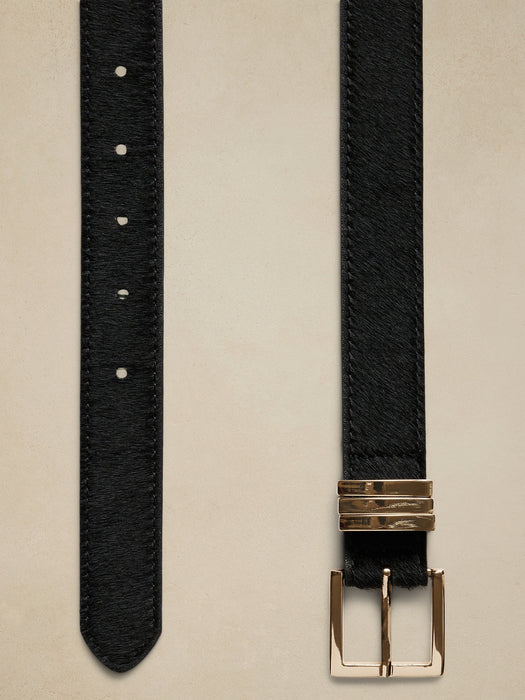 Quadrato Leather Belt