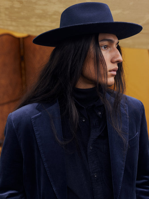 Hampui | Shasta Blue Teardrop Fedora