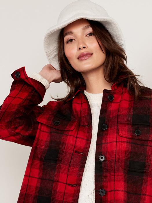 Sherpa Bucket Hat for Women