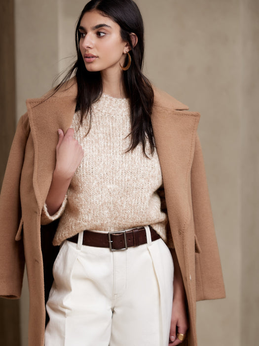 Petite Soffio Bouclé Sweater