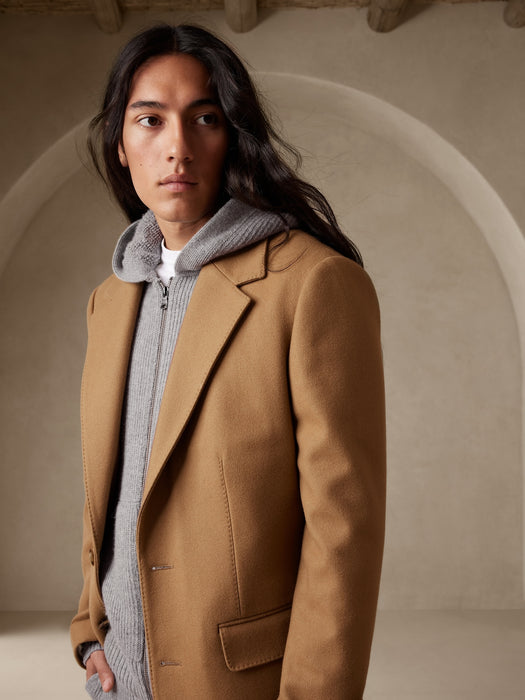 Enna Merino-Cashmere Hoodie Sweater