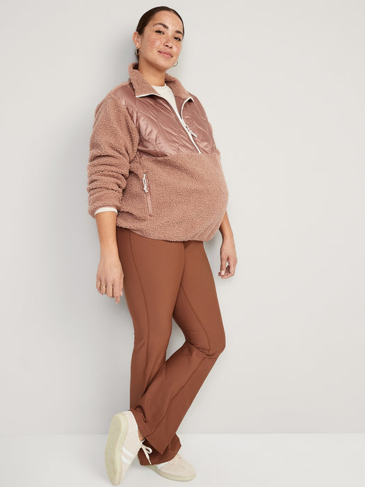 Maternity 1/2-Zip Hybrid Jacket