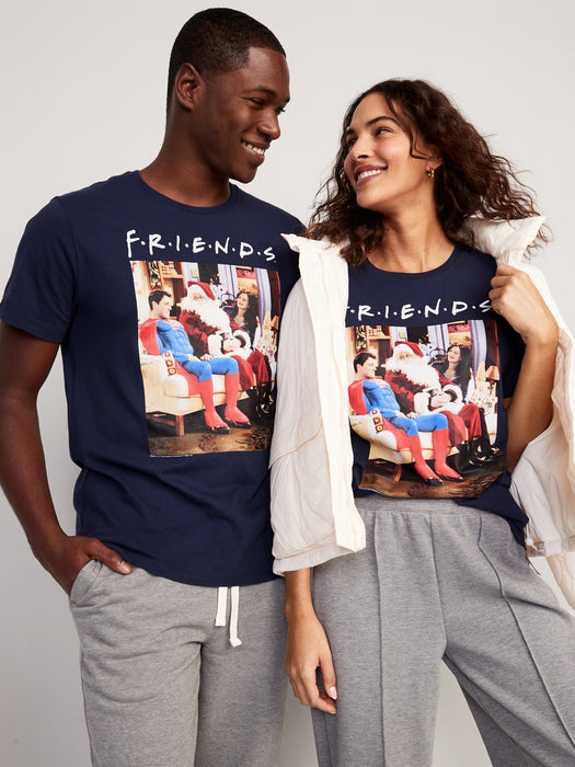 Friends™ Christmas Gender-Neutral T-Shirt for Adults