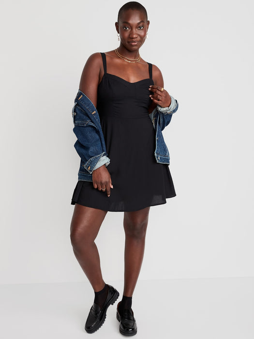 Fit & Flare Smocked Mini Cami Dress for Women