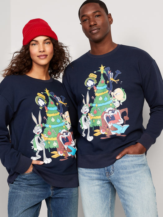 Looney Tunes™ Christmas Gender-Neutral Sweatshirt for Adults